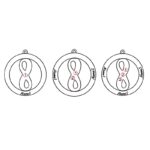 Embrace Endless Love – Circle Name Necklace with Infinity Symbol – A Cherished Keepsake for Mom or Grandma - Image 2