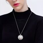 Carry Love Close to Heart – Heart-Shaped Floating Locket Necklace with Paw Print – A Cherished Keepsake for Pet Lovers - Image 5