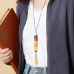 Carry Creativity Close – Charming Pencil Lanyard – A Thoughtful Token for Teachers and Creatives - Image 6