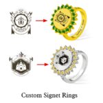 Embrace Your Legacy – Custom Engraved Family Crest Signet Ring – A Timeless Treasure for Cherished Moments - Image 6