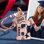 Celebrate New Beginnings – Custom Initial Necklace for Graduates – A Timeless Treasure for Her - Image 5