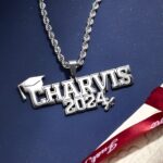 Celebrate New Beginnings – Custom Graduation Necklace with Name & Year – For Cherished Graduates - Image 4