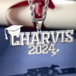Celebrate New Beginnings – Custom Graduation Necklace with Name & Year – For Cherished Graduates - Image 6