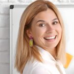 Celebrate the Heart of Learning – Custom Name Pencil Earrings – A Cherished Token for Teachers and Education Lovers - Image 3