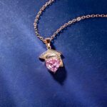 Celebrate New Beginnings – Heart-Shaped Birthstone Graduation Necklace for the Class of 2024 - Image 4