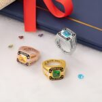 Celebrate Milestones – Custom Birthstone Graduation Ring – For Cherished Classmates and Students - Image 2
