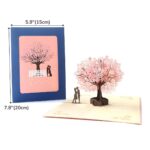 Embrace Love’s Bloom – 3D Cherry Blossom Anniversary Card – For Your Beloved Wife or Girlfriend - Image 6