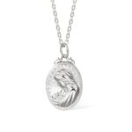 Embrace a Mother's Tender Story – 3D Embossed Heart Locket Necklace – For Mom, Grandmom, and Her Special Moments - Image 8