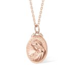 Embrace a Mother's Tender Story – 3D Embossed Heart Locket Necklace – For Mom, Grandmom, and Her Special Moments - Image 9