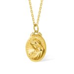 Embrace a Mother's Tender Story – 3D Embossed Heart Locket Necklace – For Mom, Grandmom, and Her Special Moments - Image 10