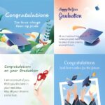 Graduation gift card for proud graduate celebration