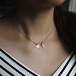 Embrace Eternal Bonds – Double Initial Infinity Necklace in Sterling Silver – A Cherished Keepsake for Loved Ones - Image 3