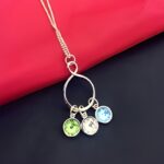 Embrace Endless Love – Birthstone Infinity Charm Necklace – A Timeless Treasure for Someone Special - Image 2