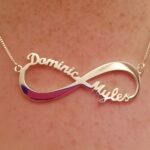 Embrace Forever – Sterling Silver Infinity Name Necklace – A Timeless Treasure for Loved Ones - Image 2