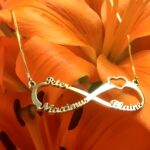 Embrace Forever – Sterling Silver Infinity Name Necklace – A Timeless Treasure for Loved Ones - Image 3