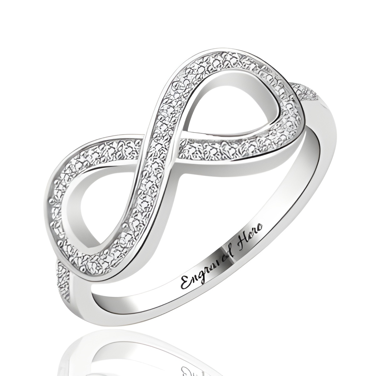 INF19_featured Sterling silver infinity ring for endless bonds