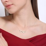 Embrace Forever – Engraved Infinity Name Necklace in Sterling Silver – A Timeless Treasure for Loved Ones - Image 3