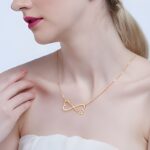 Embrace Eternal Bonds – Heart Infinity Name Necklace – A Cherished Keepsake for Loved Ones - Image 4