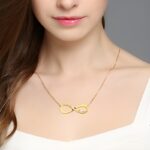 Embrace Eternal Bonds – Infinity Name & Birthstone Necklace – A Cherished Token for Loved Ones - Image 4