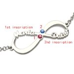 Embrace Eternal Bonds – Infinity Name & Birthstone Bracelet – A Cherished Treasure for Loved Ones - Image 4
