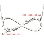 Embrace Forever – Infinity Name Necklace in Sterling Silver – A Timeless Token for Loved Ones - Image 3