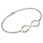 Infinity Name Bracelet for Cherished Connections