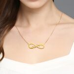 Embrace Eternity – Custom Infinity Name Necklace – A Timeless Treasure for Loved Ones - Image 2