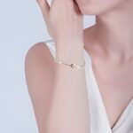 Embrace Eternal Bonds – Triple Infinity Name Bracelet in Sterling Silver – For Cherished Loved Ones - Image 2