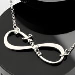 Carry Forever Close – Infinity Name Necklace in Sterling Silver – A Timeless Treasure for Loved Ones - Image 3