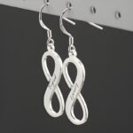 Embrace Endless Elegance – Sterling Silver Infinity Earrings – For Cherished Moments and Lasting Bonds - Image 3
