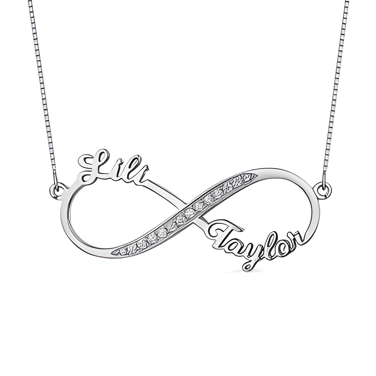 INF54_featured Custom infinity name necklace symbolizing eternal love