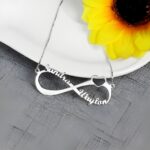 Embrace Forever – Double Name Infinity Necklace – A Timeless Treasure for Your Loved One - Image 3