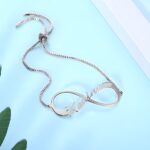 Embrace Eternal Bonds – Engraved Infinity Name Bracelet – A Cherished Token for Loved Ones - Image 3