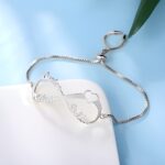 Embrace Eternal Bonds – Engraved Infinity Name Bracelet – A Cherished Token for Loved Ones - Image 5