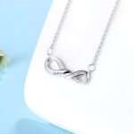 Embrace Endless Bonds – Engraved Infinity Name Necklace – A Cherished Gift for Her - Image 3