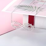 Embrace Endless Bonds – Infinity Name Necklace in Sterling Silver – For Cherished Loved Ones - Image 3