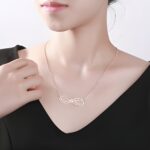 Embrace Endless Bonds – Infinity Name Necklace in Sterling Silver – For Cherished Loved Ones - Image 5