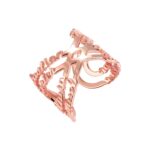 Embrace Endless Love – Infinity Name Ring with Eight Cherished Names – A Timeless Treasure for Loved Ones - Image 3