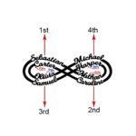 Embrace Endless Love – Infinity Name Ring with Eight Cherished Names – A Timeless Treasure for Loved Ones - Image 4