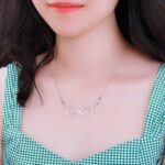 Embrace Endless Bonds – Custom Infinity Necklace with Four Names and Birthstones – A Timeless Treasure for Her - Image 4