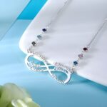 Embrace Endless Bonds – Infinity Name Necklace for Cherished Loved Ones - Image 3