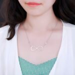 Embrace Eternal Bonds – Infinity Name Necklace in Sterling Silver – A Treasured Gift for Loved Ones - Image 4