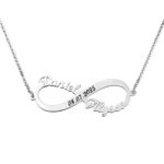 Embrace Eternal Bonds – Custom Infinity Name Necklace with Date – For Cherished Loved Ones - Image 2