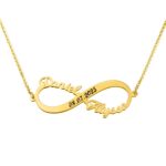 Embrace Eternal Bonds – Custom Infinity Name Necklace with Date – For Cherished Loved Ones - Image 3