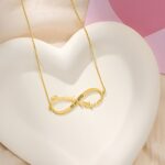 Embrace Eternal Bonds – Custom Infinity Name Necklace with Date – For Cherished Loved Ones - Image 6