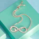 Embrace Forever – Infinity Birthstone Bracelet – A Timeless Treasure for Her - Image 3