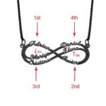 Embrace Eternal Connections – Sparkling Infinity Name Necklace – A Treasure for Loved Ones - Image 11