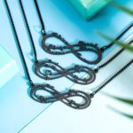 Embrace Eternal Connections – Sparkling Infinity Name Necklace – A Treasure for Loved Ones - Image 3