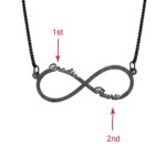 Embrace Eternal Connections – Sparkling Infinity Name Necklace – A Treasure for Loved Ones - Image 7