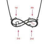 Embrace Eternal Connections – Sparkling Infinity Name Necklace – A Treasure for Loved Ones - Image 10